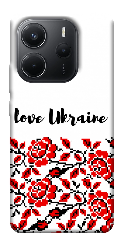 Чехол Love Ukraine для Xiaomi Redmi Note 14 4G (Int. version)