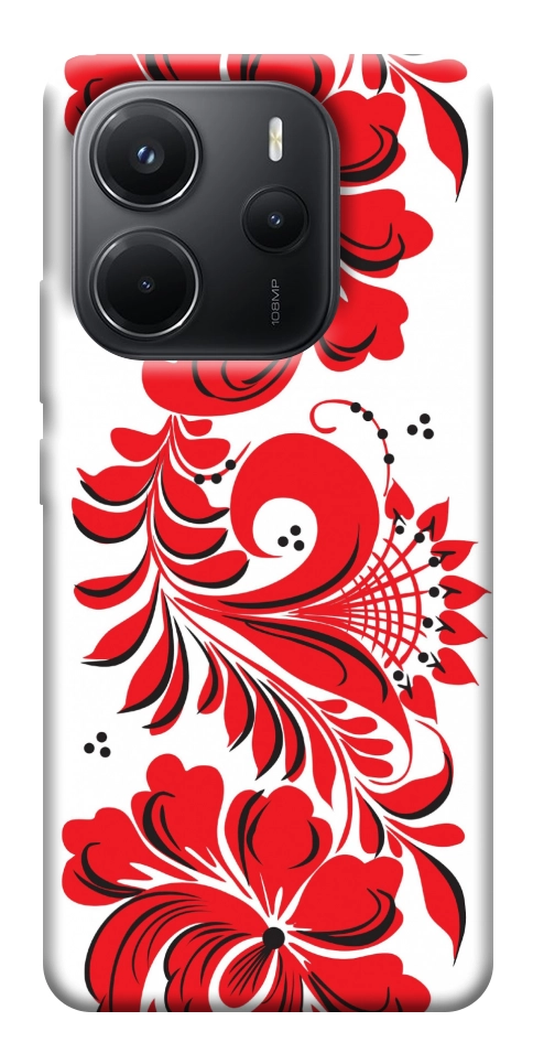 Чехол Червона вишиванка для Xiaomi Redmi Note 14 4G (Int. version)