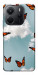 Чехол Summer butterfly для Xiaomi Redmi Note 14 4G (Int. version)