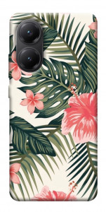 Чохол Tropic flowers для Xiaomi Poco X7 Pro