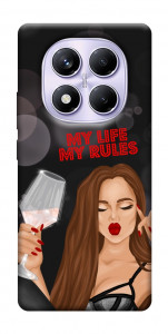 Чехол My life my rules для Xiaomi Redmi Note 14 Pro 4G