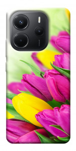 Чохол Барвисті тюльпани для Xiaomi Redmi Note 14 4G (Int. version)