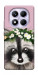 Чохол Raccoon in flowers для Xiaomi Poco X7