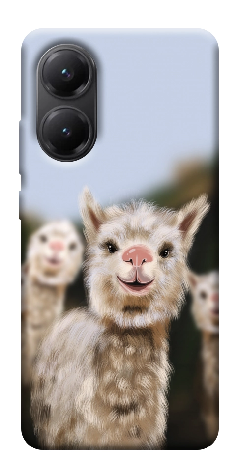 Чохол Funny llamas для Xiaomi Poco X7 Pro