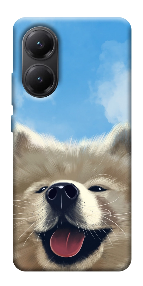 Чехол Samoyed husky для Xiaomi Poco X7 Pro