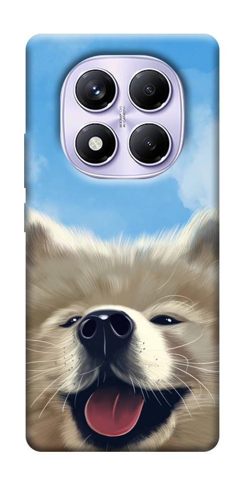 Чехол Samoyed husky для Xiaomi Redmi Note 14 Pro 4G