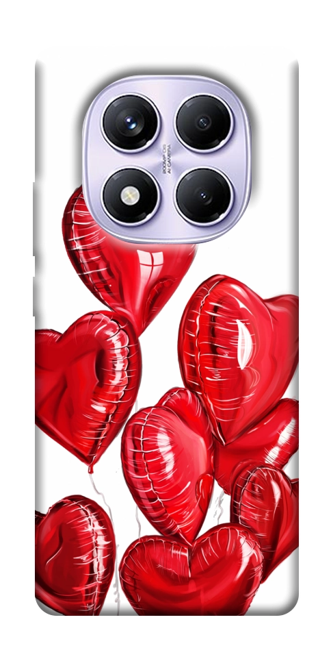 Чохол Heart balloons для Xiaomi Redmi Note 14 Pro 4G