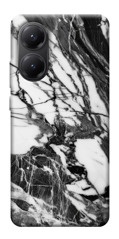 Чехол Calacatta black marble для Xiaomi Poco X7 Pro