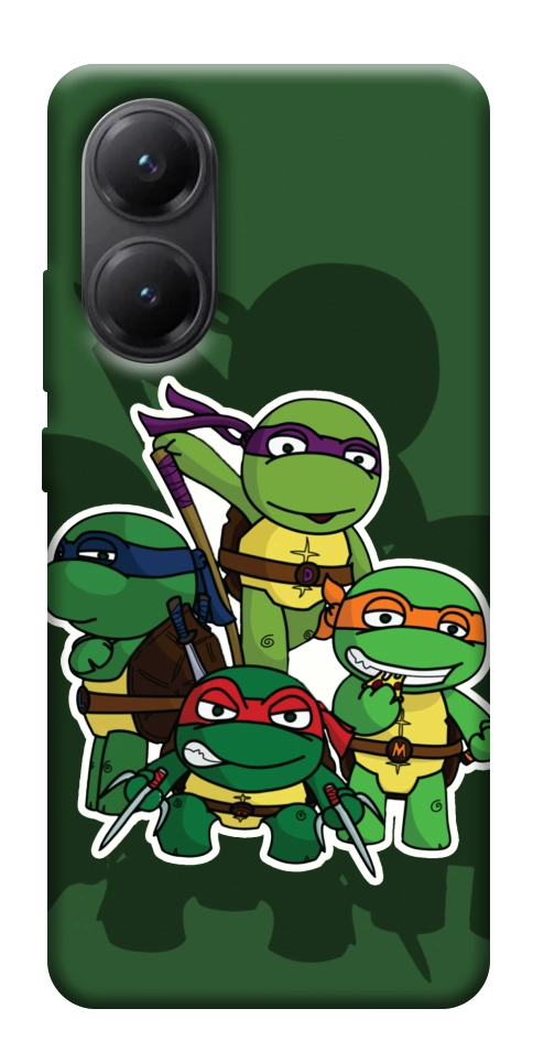 Чохол Green turtles для Xiaomi Poco X7 Pro