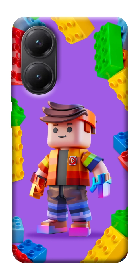 Чехол Colorful constructor для Xiaomi Poco X7 Pro