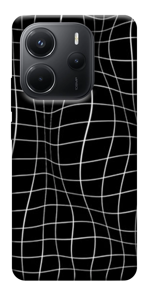 Чехол Warped grid для Xiaomi Redmi Note 14 4G (Int. version)