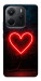Чехол Яркое сердце для Xiaomi Redmi Note 14 4G (Int. version)