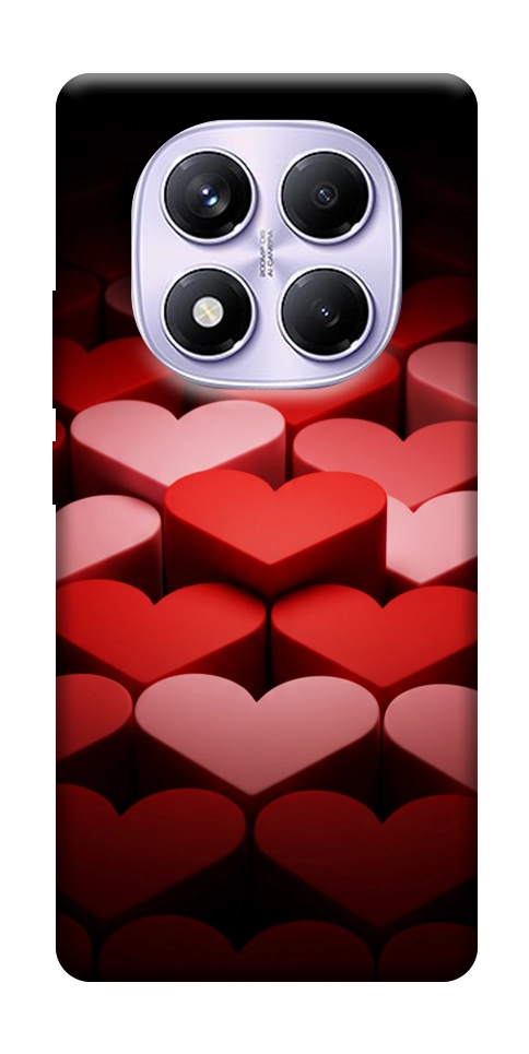 Чохол Hearts pattern для Xiaomi Poco X7