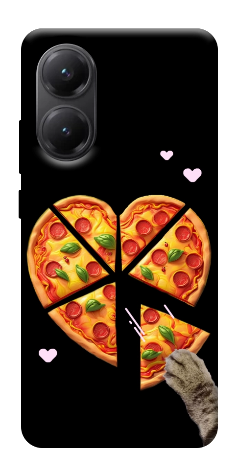 Чехол Pizza Love Cat для Xiaomi Poco X7 Pro