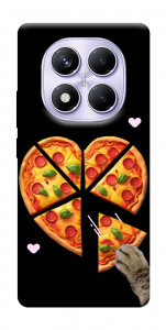 Чохол Pizza Love Cat для Xiaomi Redmi Note 14 Pro 4G