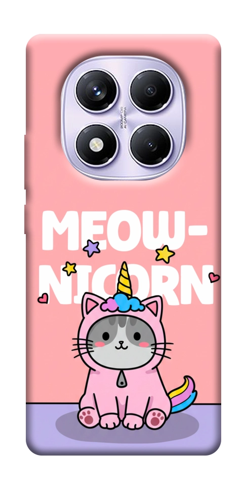 Чехол Cat unicorn для Xiaomi Redmi Note 14 Pro 4G