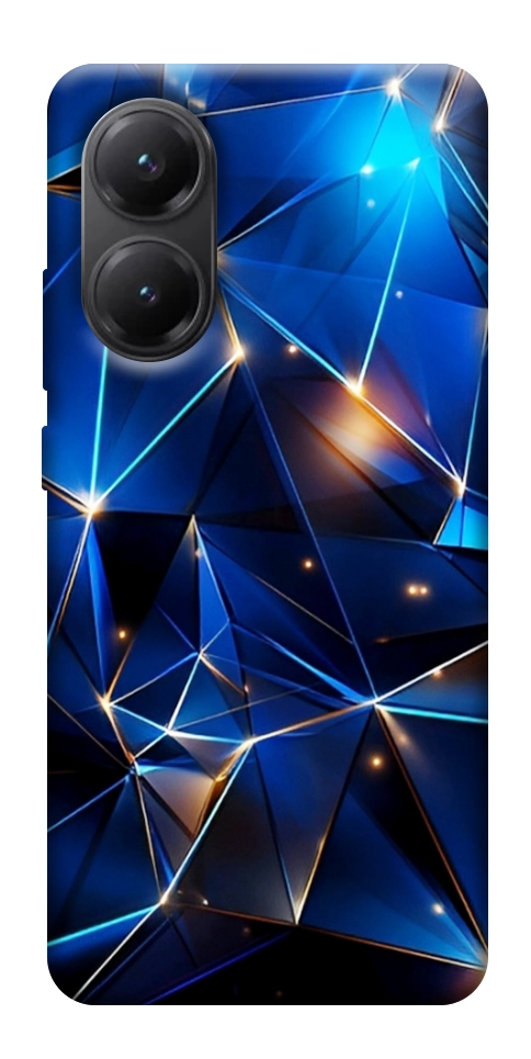 Чехол Abstract purple pattern для Xiaomi Poco X7 Pro