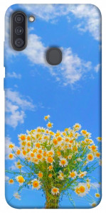 Чохол Sky flowers для Galaxy A11 (2020)