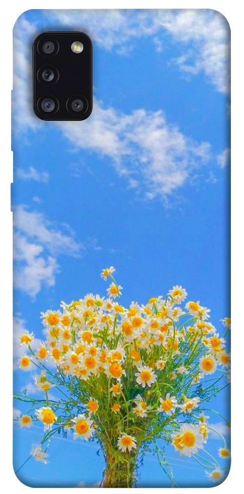 Чехол Sky flowers для Galaxy A31 (2020)