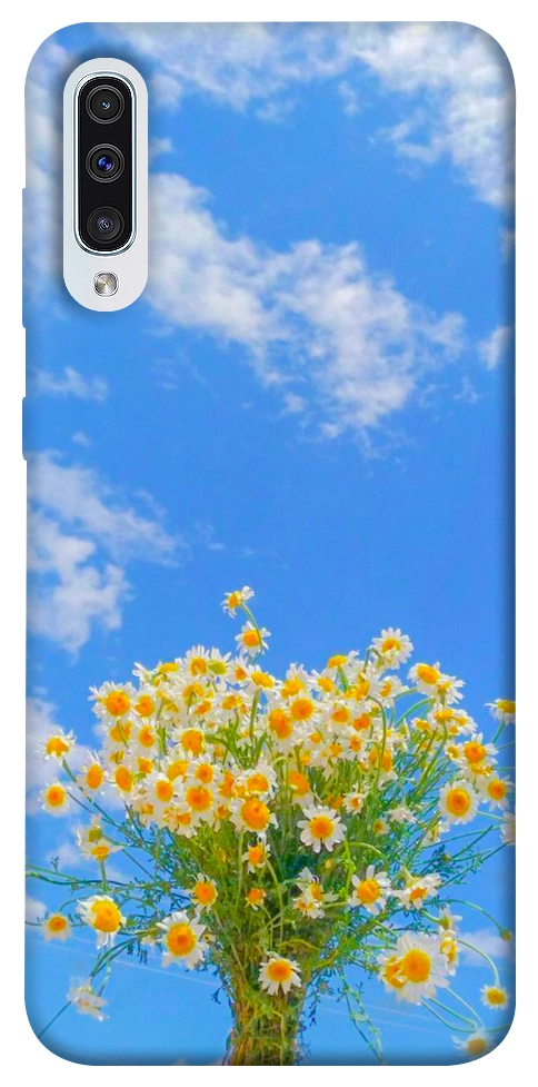 Чохол Sky flowers для Galaxy A50 (2019)