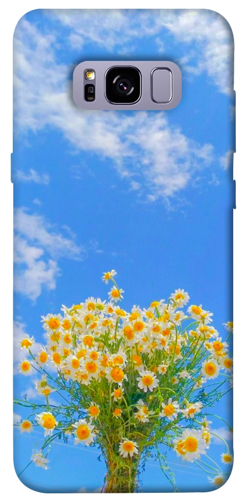 Чехол Sky flowers для Galaxy S8+