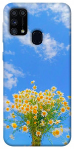 Чохол Sky flowers для Galaxy M31 (2020)