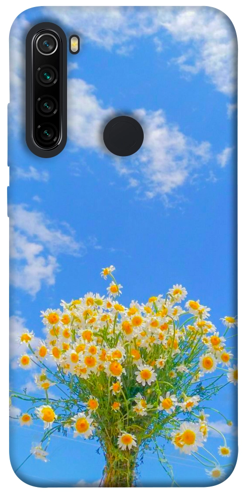 Чохол Sky flowers для Xiaomi Redmi Note 8