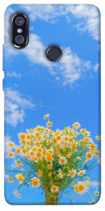 Чохол Sky flowers для Xiaomi Redmi Note 5 (DC)