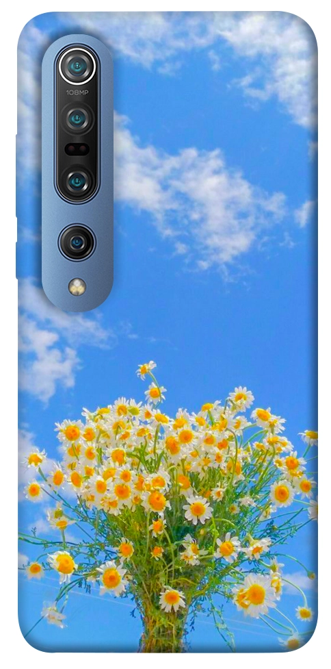 Чехол Sky flowers для Xiaomi Mi 10