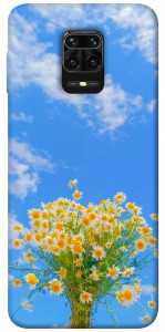 Чехол Sky flowers для Xiaomi Redmi Note 9 Pro