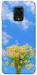 Чехол Sky flowers для Xiaomi Redmi Note 9 Pro