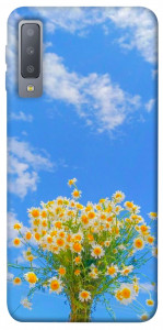 Чохол Sky flowers для Galaxy A7 (2018)