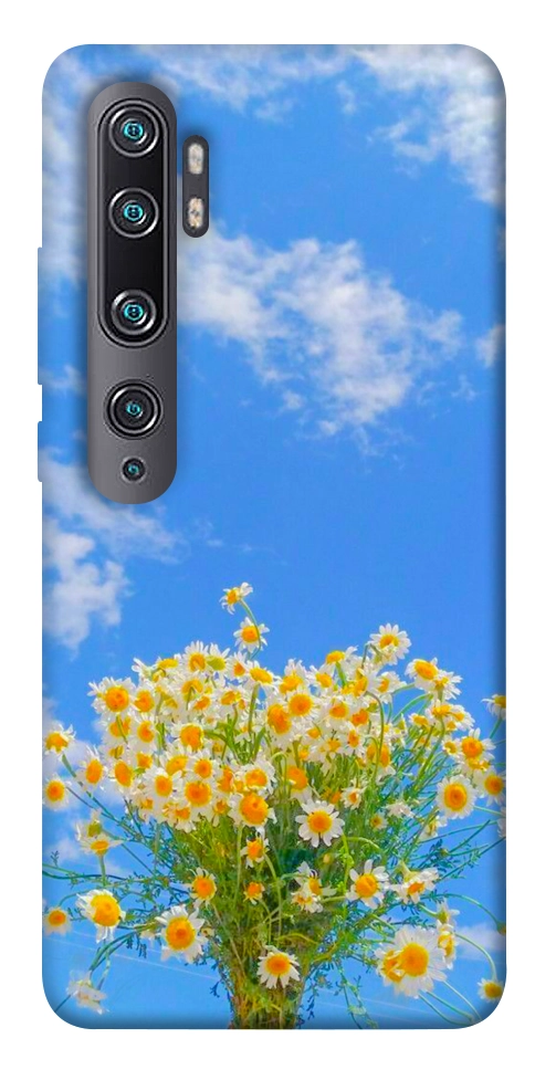 Чехол Sky flowers для Xiaomi Mi Note 10