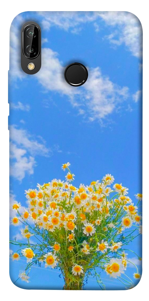 Чохол Sky flowers для Huawei P20 Lite