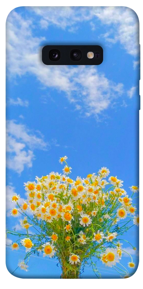 Чехол Sky flowers для Galaxy S10e