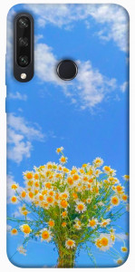 Чохол Sky flowers для Huawei Y6p