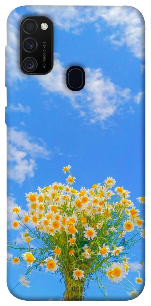 Чехол Sky flowers для Galaxy M30s