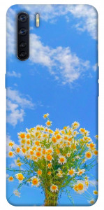 Чехол Sky flowers для Oppo A91