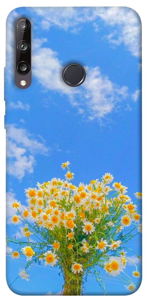 Чехол Sky flowers для Huawei P40 Lite E