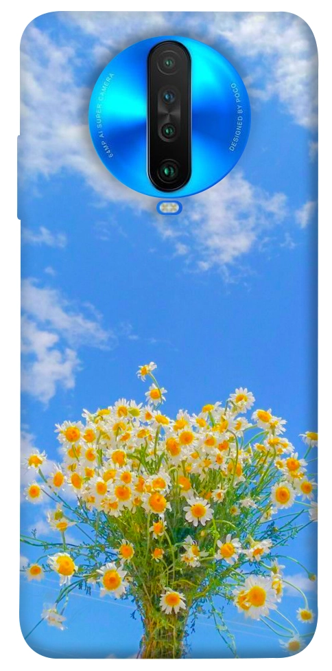 Чохол Sky flowers для Xiaomi Poco X2