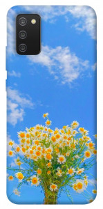 Чохол Sky flowers для Galaxy A02s