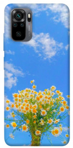 Чехол Sky flowers для Xiaomi Redmi Note 10S