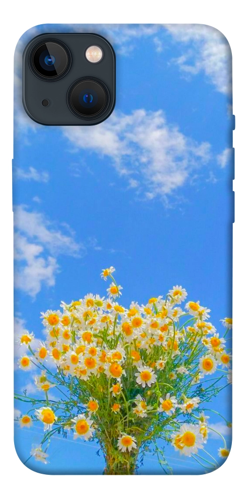 Чехол Sky flowers для iPhone 13