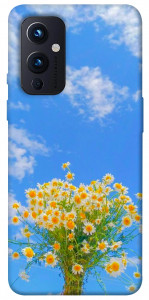 Чехол Sky flowers для OnePlus 9