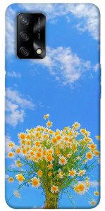 Чохол Sky flowers для Oppo A74 4G