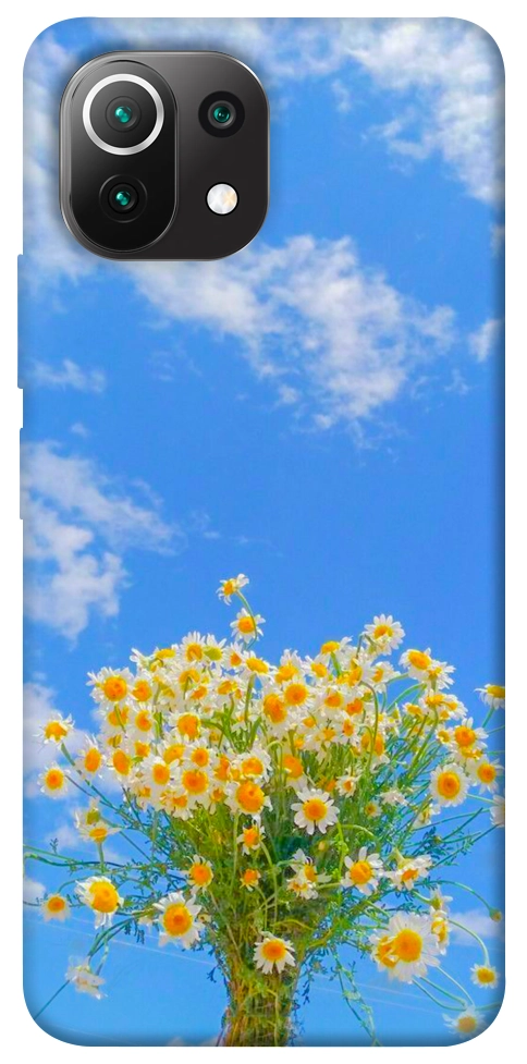 Чохол Sky flowers для Xiaomi Mi 11 Lite
