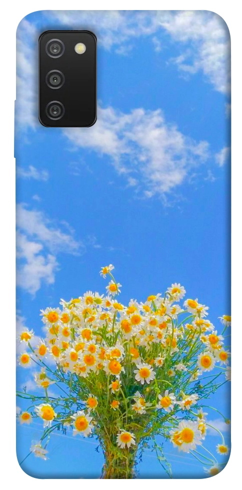 Чохол Sky flowers для Galaxy A03s