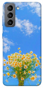 Чохол Sky flowers для Galaxy S21 FE