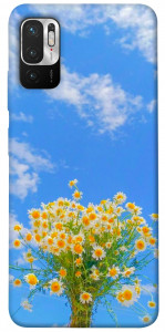 Чохол Sky flowers для Xiaomi Redmi Note 10 5G