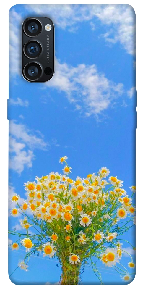 Чохол Sky flowers для Oppo Reno 4 Pro 5G